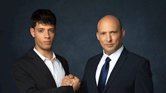 נפתלי בנט ויונתן שלו, צילום: פרטי